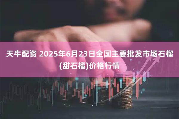 天牛配资 2025年6月23日全国主要批发市场石榴(甜石榴)价格行情